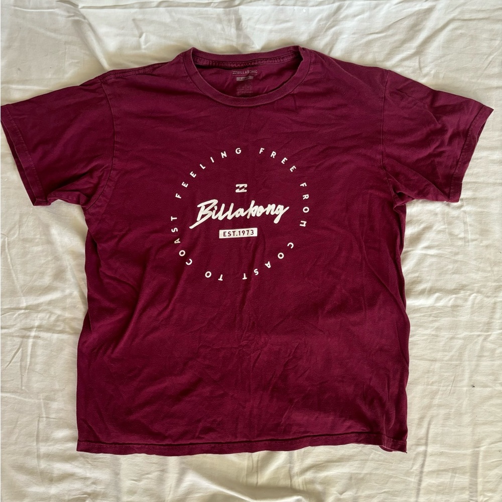 Billabong Short Sleeve T-Shirt - Circle Logo Design